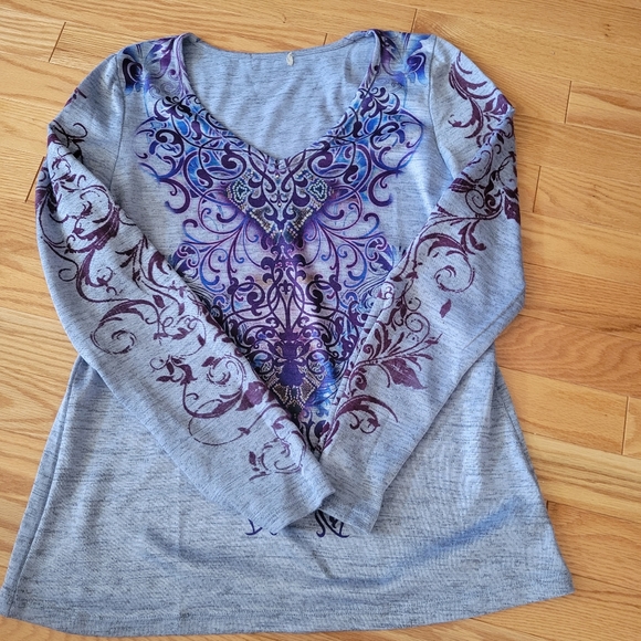 ONE WORLD Tops - One World Long Sleeve Jersey